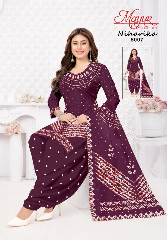 Mayur Niharika Vol-5 – Dress Material - Wholesale Catalog