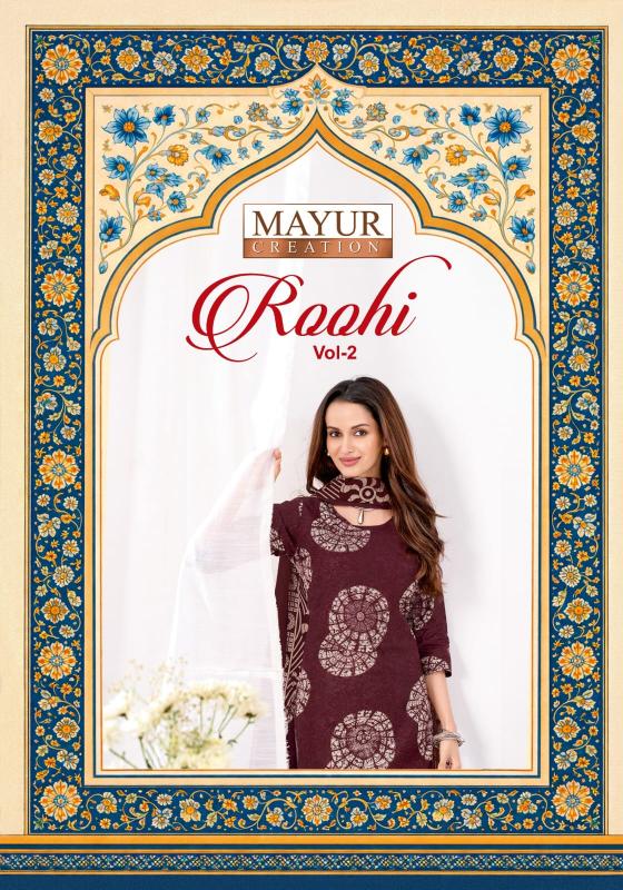 Mayur Roohi Vol-2 – Dress Material - Wholesale Catalog