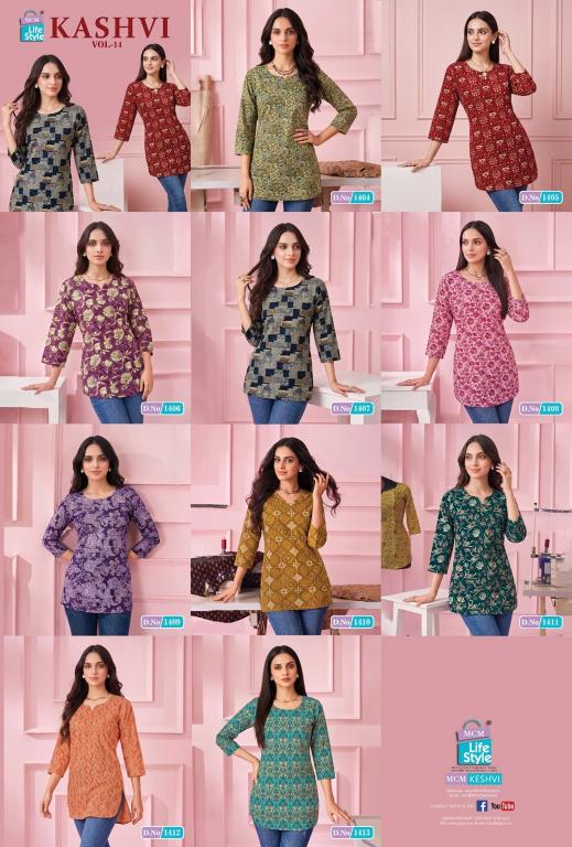 MCM Kashvi Vol-14 Short Top manufacturer in Kolkata