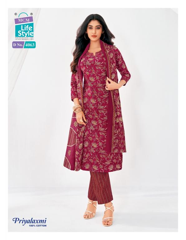 Mcm Priyalaxmi Vol-40 – Dress Material - Wholesale Catalog