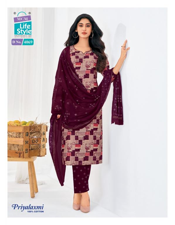 Mcm Priyalaxmi Vol-40 – Dress Material - Wholesale Catalog