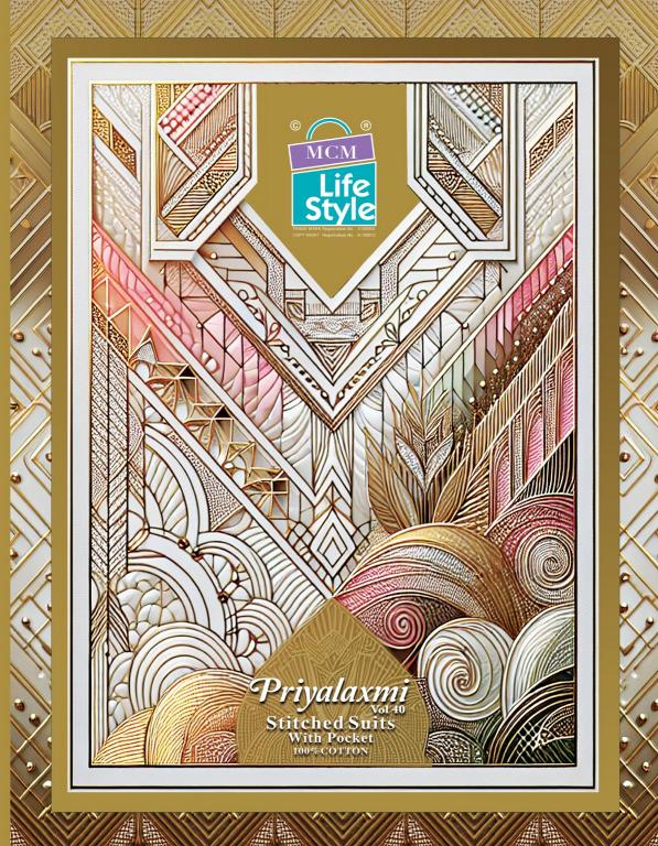 MCM Priyalaxmi Vol-40 – Kurti Pant With Dupatta - Wholesale Catalog