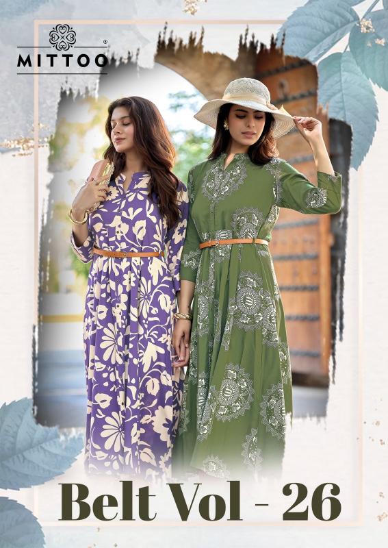 MITTOO Belt Vol 26 Kurti wholesalers in Mumbai