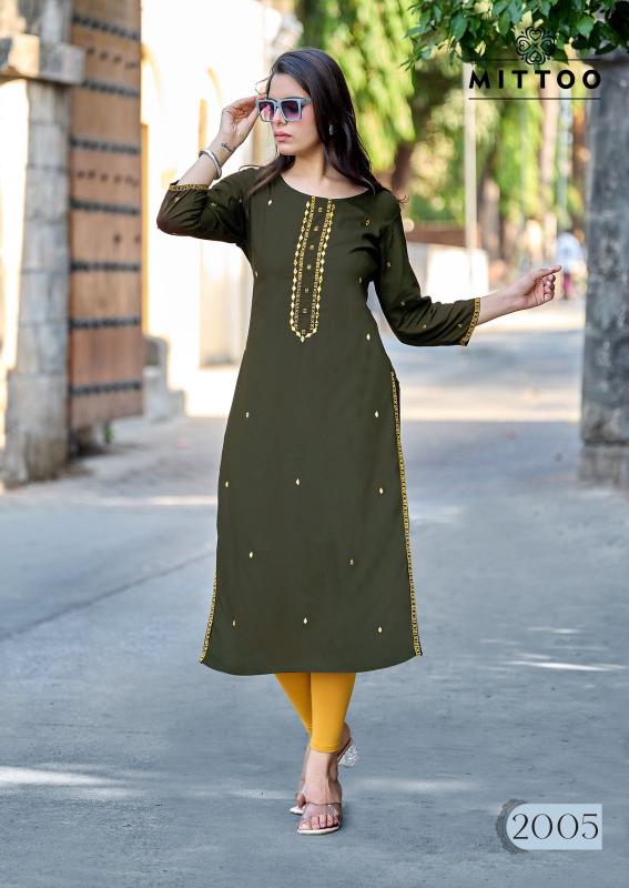 MITTOO HAYA Kurti manufacturers in Kolkata