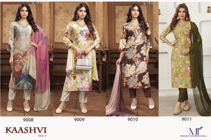 MOKSH INTERNATIONAL KAASHVI VOL- 1 wholesale indian kurti