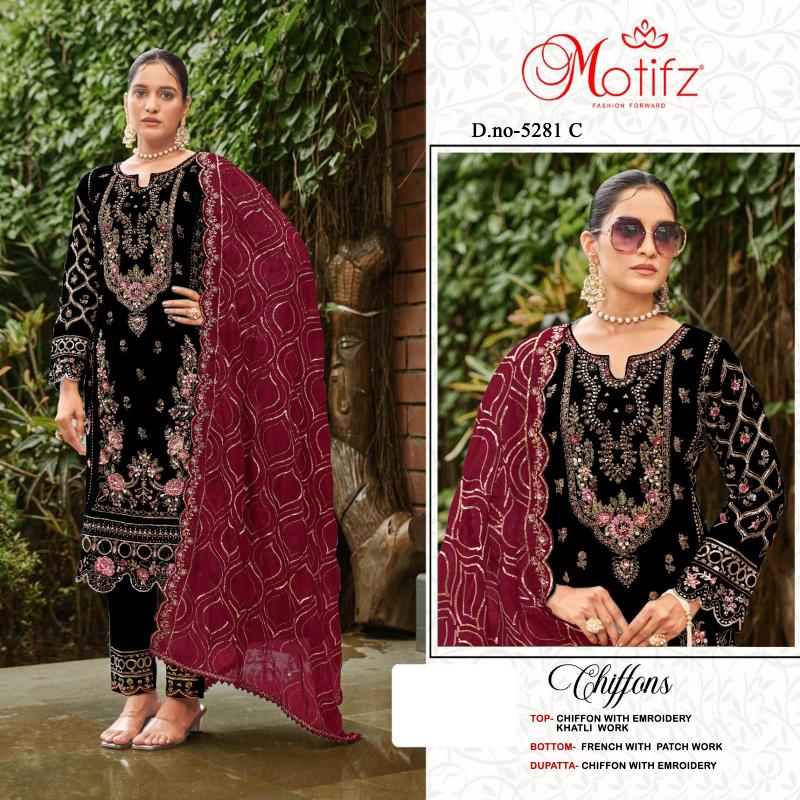 Motifz 5281 Kolkata wholesale salwar Kameez market prices