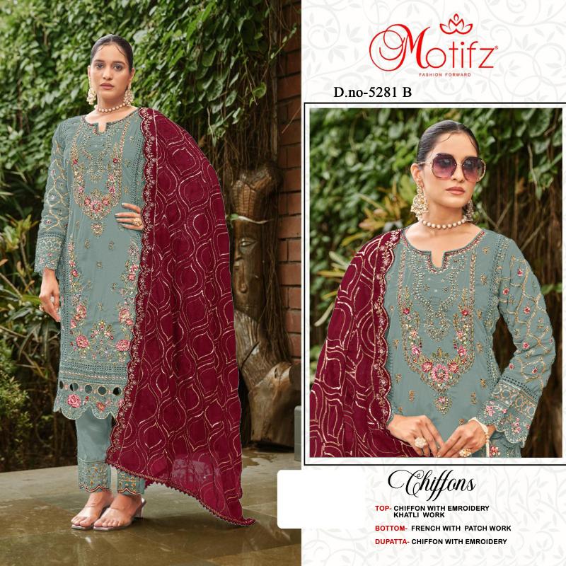 Motifz 5281 Kolkata wholesale salwar Kameez market prices