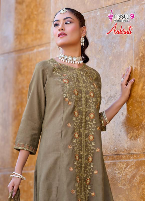 MYSTIC 9 AAKRUTI VOL 1 Affordable kurtis in Kolkata