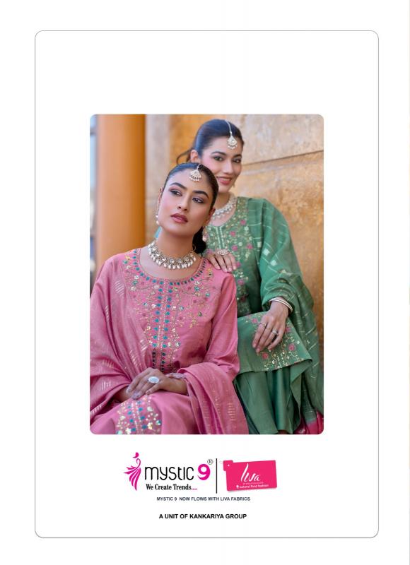 MYSTIC 9 AAKRUTI VOL 1 Affordable kurtis in Kolkata