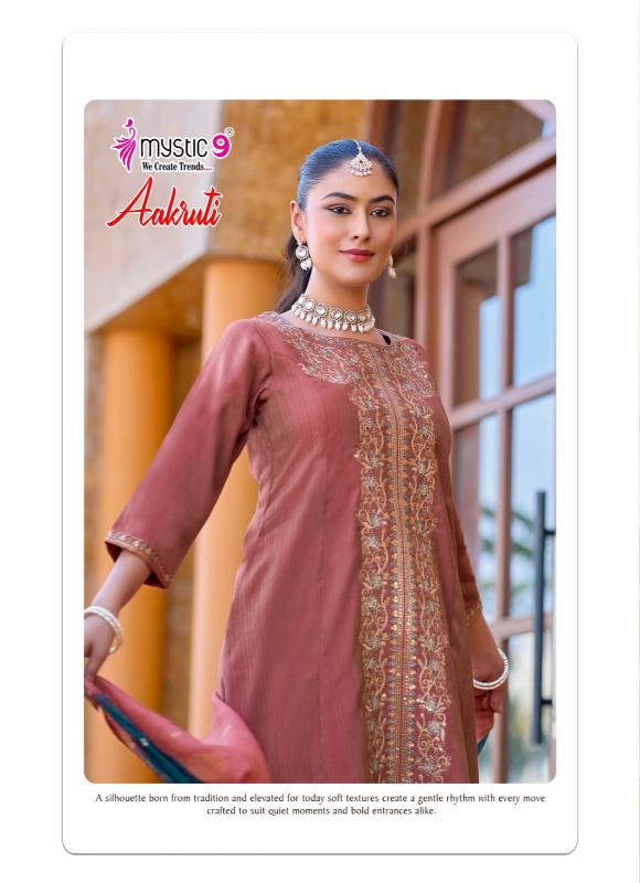 MYSTIC 9 AAKRUTI VOL 1 Affordable kurtis in Kolkata
