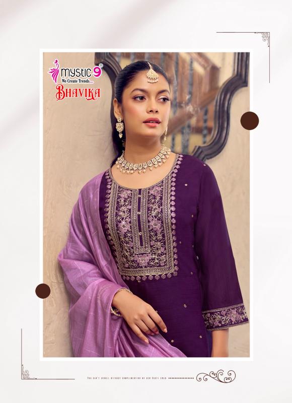 MYSTIC 9 BHAVIKA VOL 1 Best kurti wholesalers in Surat