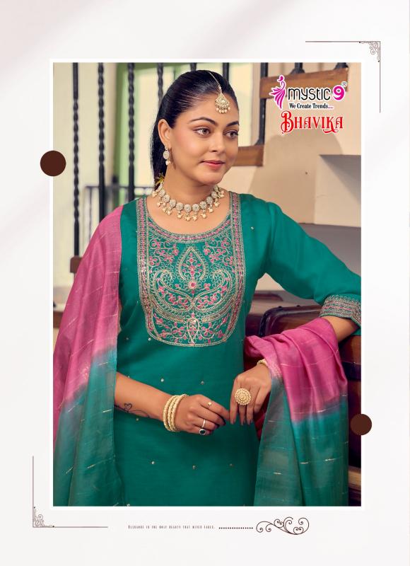 MYSTIC 9 BHAVIKA VOL 1 Best kurti wholesalers in Surat