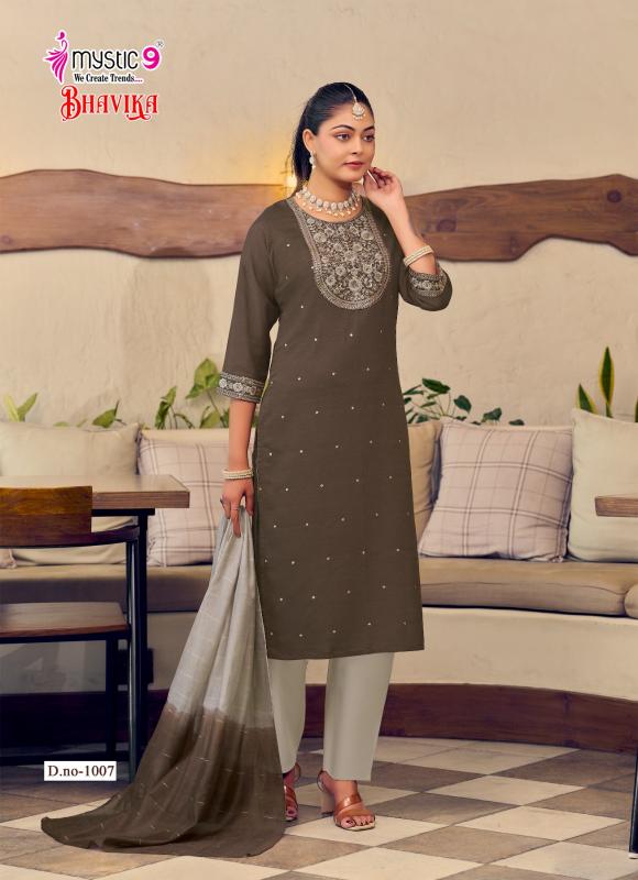 MYSTIC 9 BHAVIKA VOL 1 Best kurti wholesalers in Surat