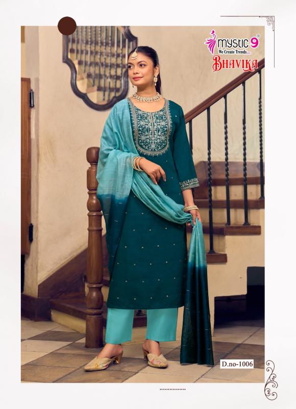 MYSTIC 9 BHAVIKA VOL 1 Best kurti wholesalers in Surat
