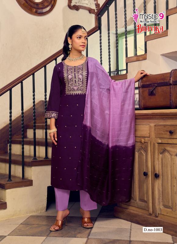MYSTIC 9 BHAVIKA VOL 1 Best kurti wholesalers in Surat
