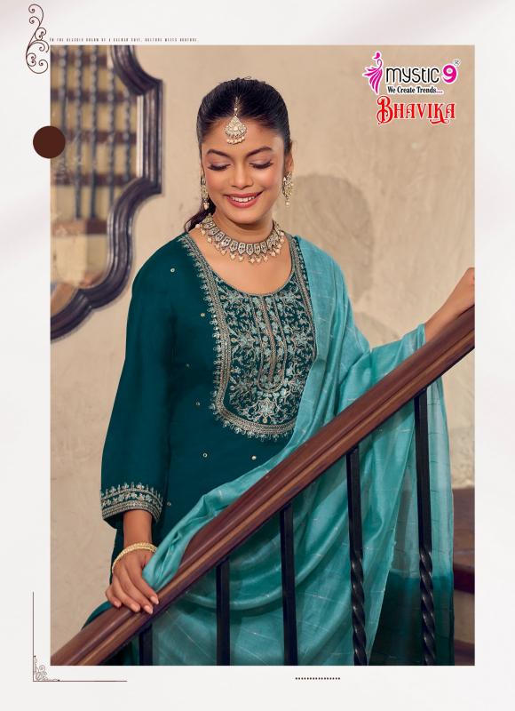MYSTIC 9 BHAVIKA VOL 1 Best kurti wholesalers in Surat
