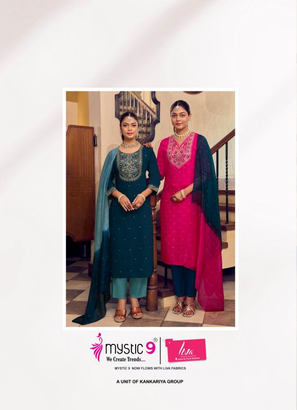 MYSTIC 9 BHAVIKA VOL 1 Best kurti wholesalers in Surat