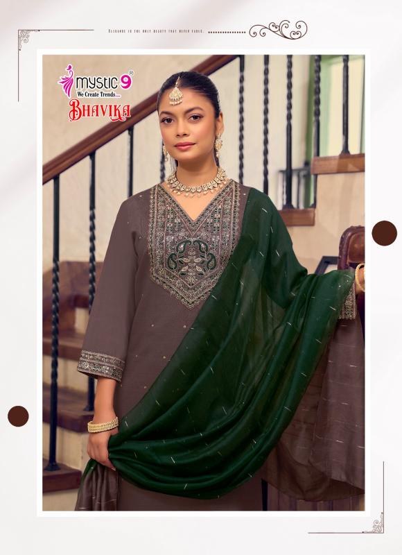 MYSTIC 9 BHAVIKA VOL 1 Best kurti wholesalers in Surat