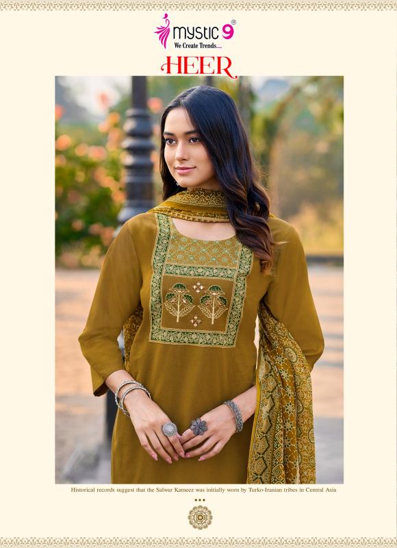 MYSTIC 9 HEER VOL  1 Wholesale Kurti manufacturer