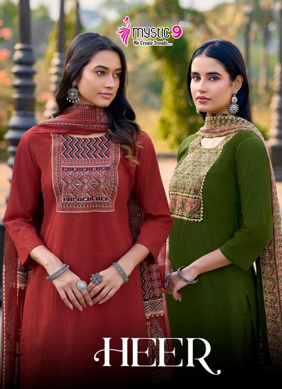 MYSTIC 9 HEER VOL  1 Wholesale Kurti manufacturer