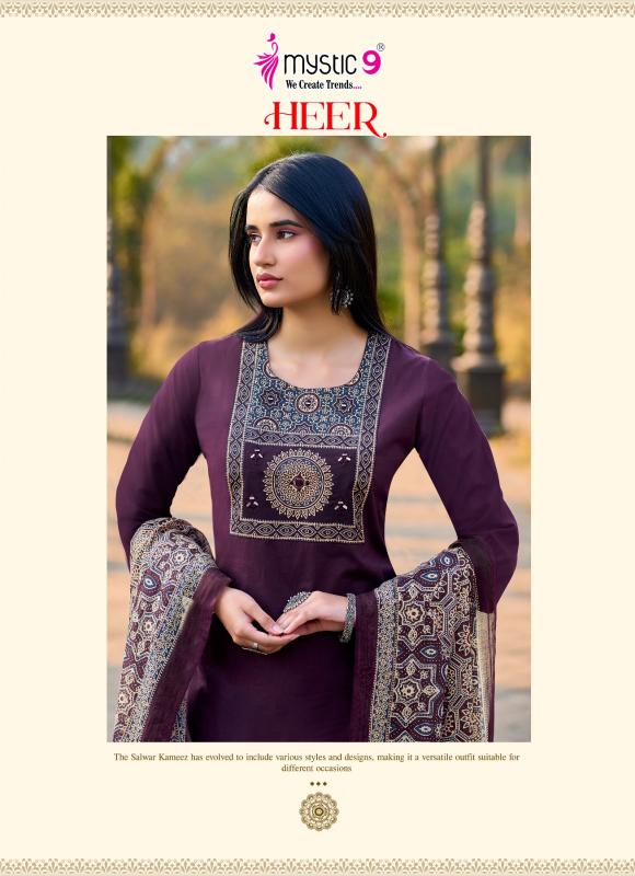 MYSTIC 9 HEER VOL  1 Wholesale Kurti manufacturer