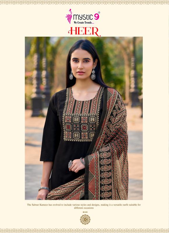 MYSTIC 9 HEER VOL  1 Wholesale Kurti manufacturer