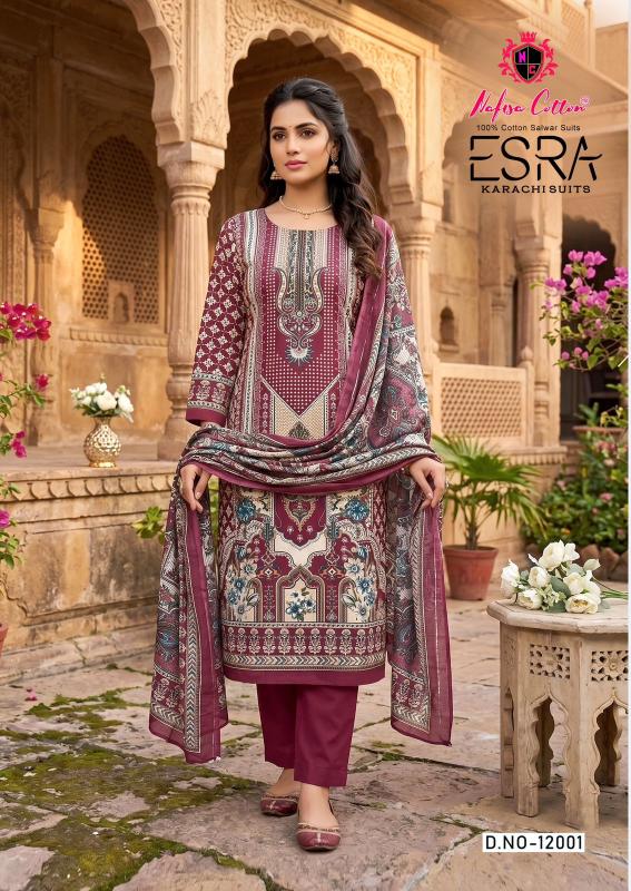 Nafisa Cotton Esra Vol-12 – Karachi Dress Material