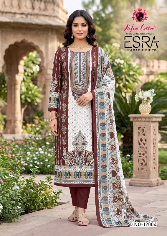 Nafisa Cotton Esra Vol-12 – Karachi Dress Material