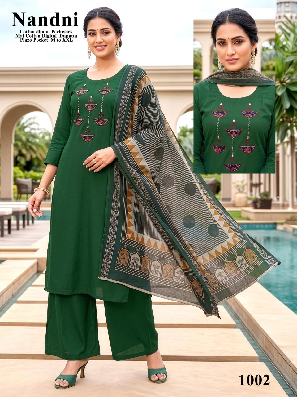 NANDNI WHOLESALE KURTI 3PCS 