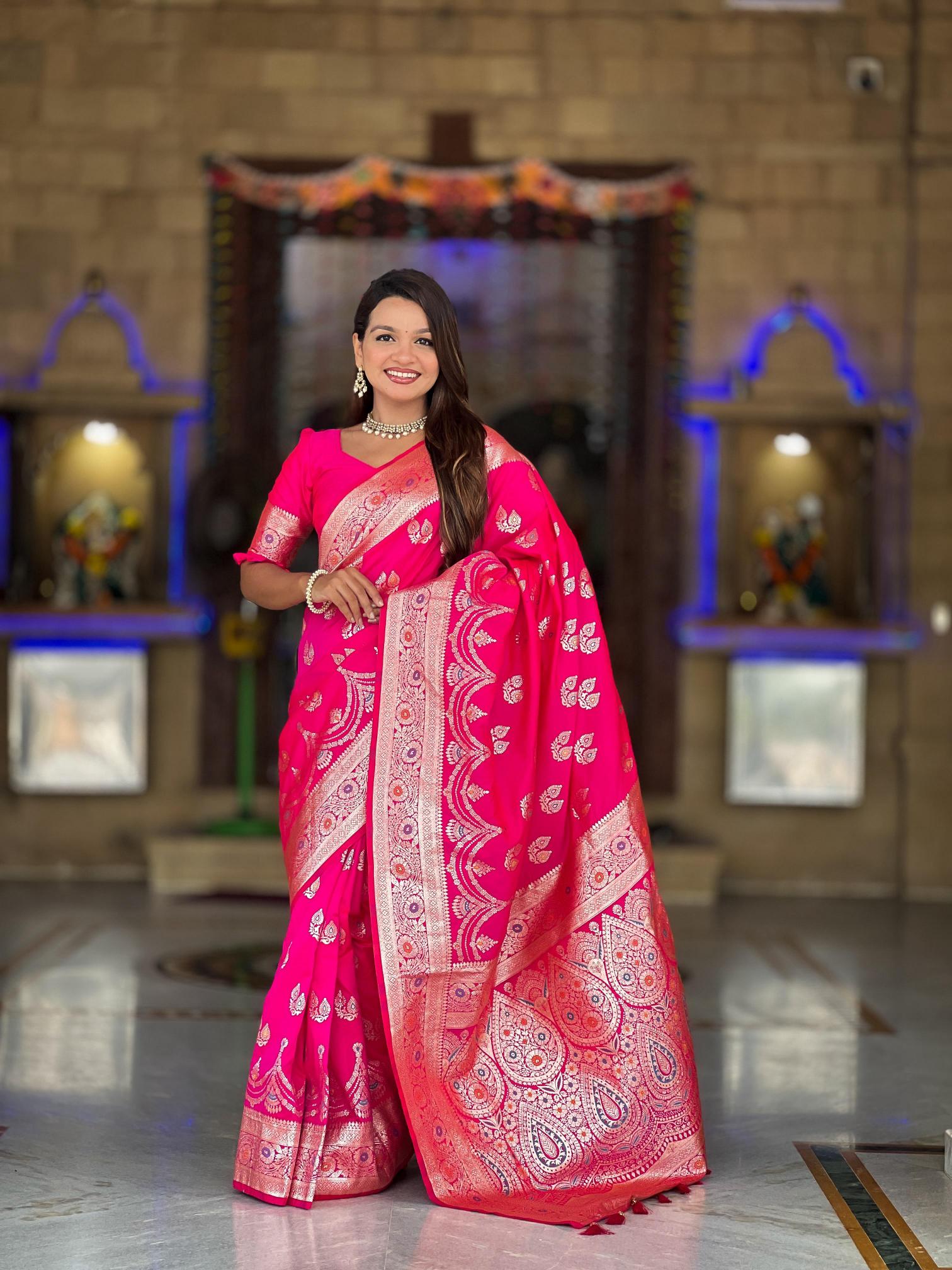 Neckless Banarasi silk Saree wholesale market in Kolkata