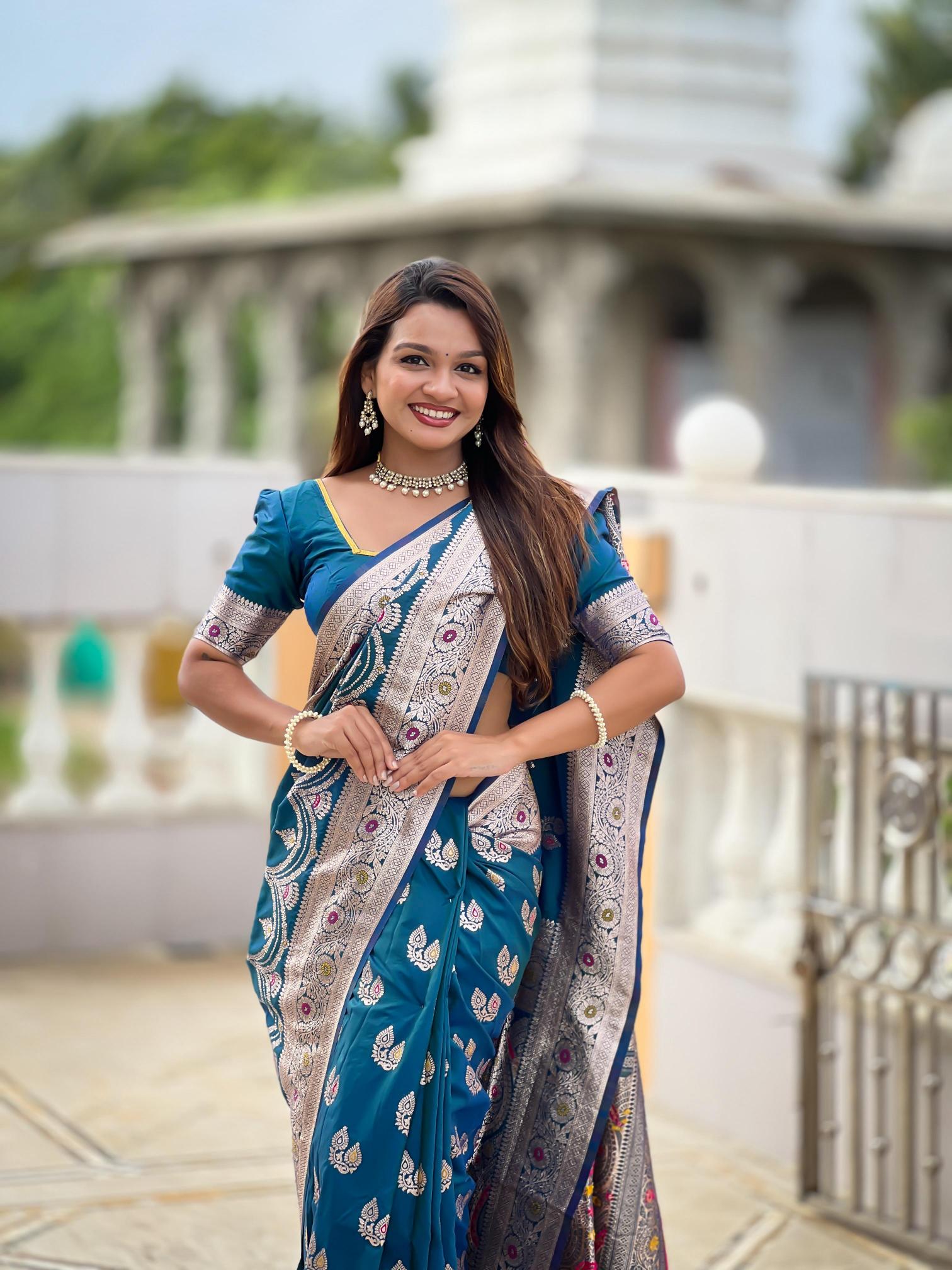 Neckless Banarasi silk Saree wholesale market in Kolkata
