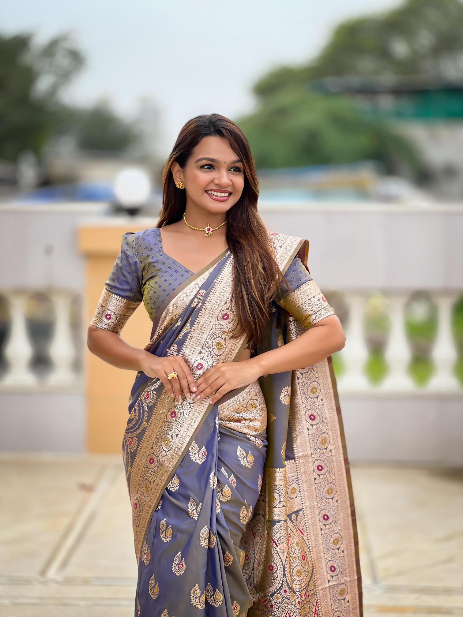 Neckless Banarasi silk Saree wholesale market in Kolkata