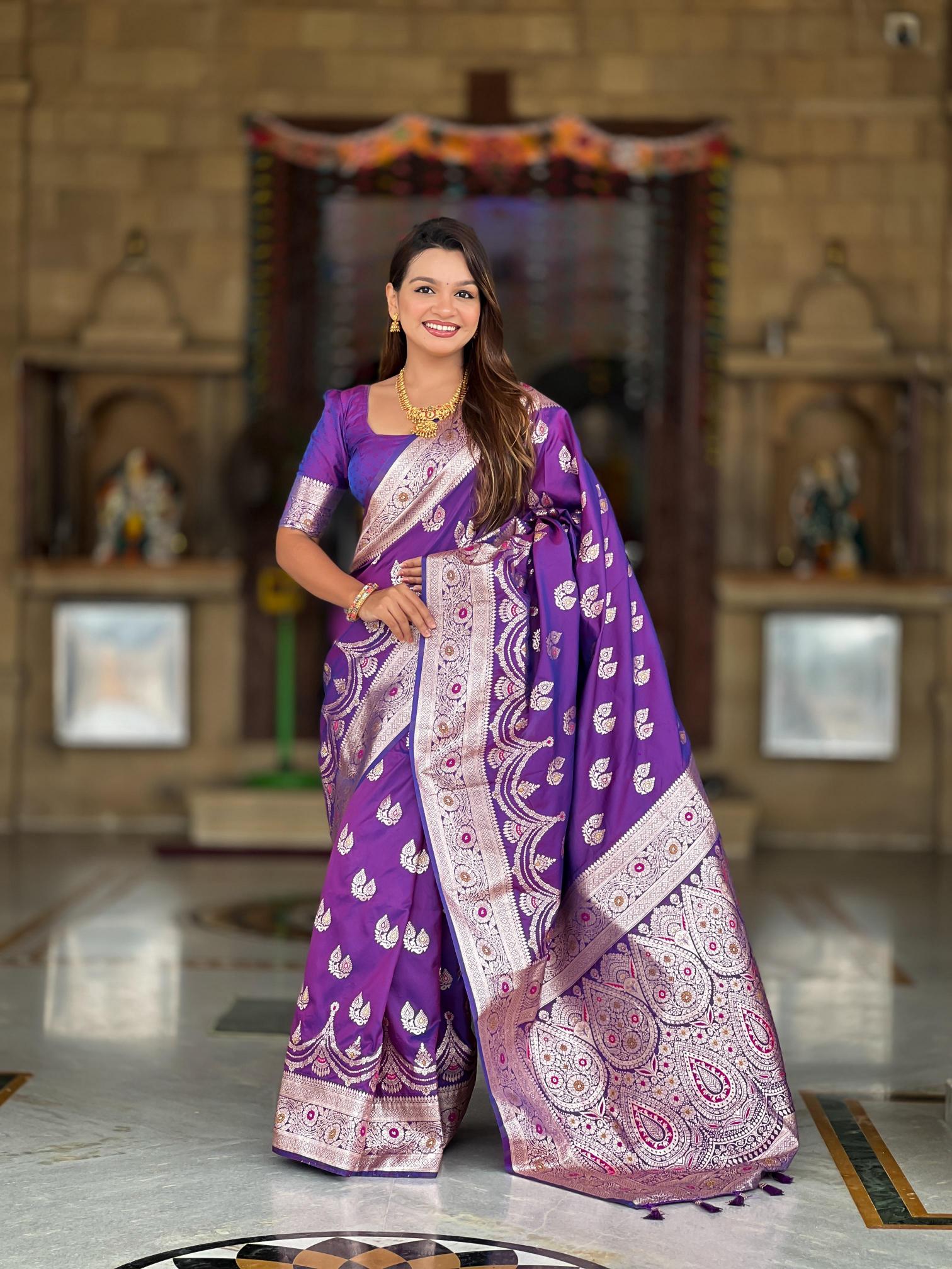 Neckless Banarasi silk Saree wholesale market in Kolkata