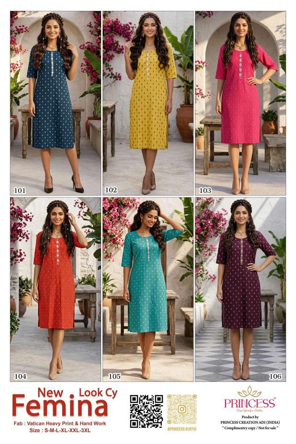 NEW FEMINA WHOLESALE KURTI 
