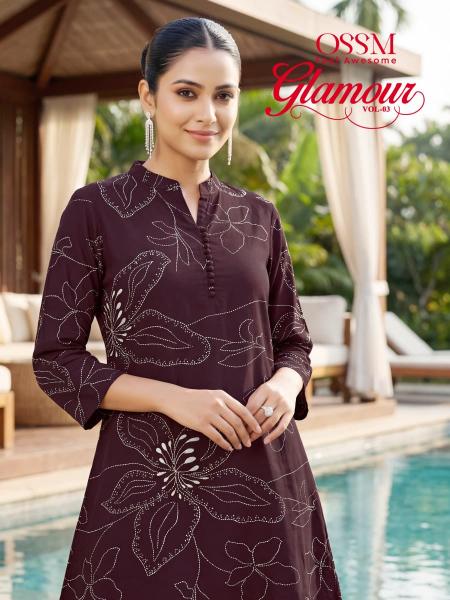 OSSM GLAMOUR kurti exporters in mumbai