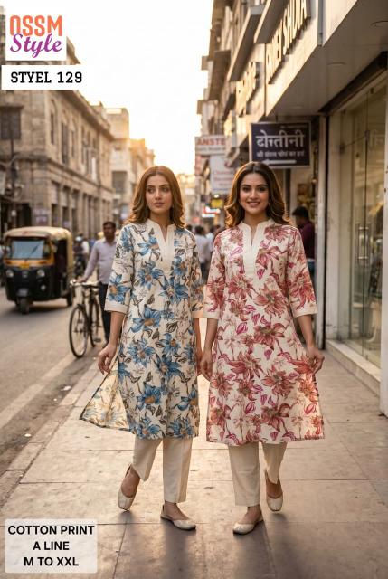 OSSM SUMMER COLLECTION Kurti exporters in Mumbai