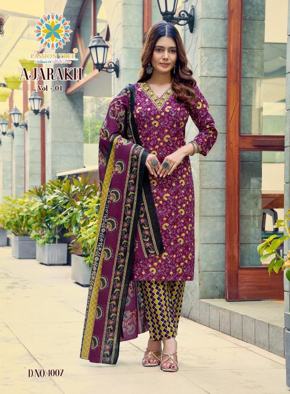 PASSION TREE AJARAKH VOL-1 Kurti wholesale market in Delhi