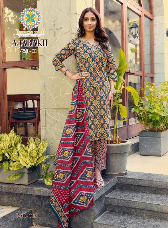 PASSION TREE AJARAKH VOL-1 Kurti wholesale market in Delhi