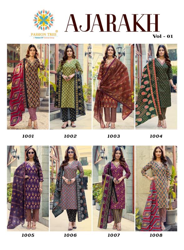 PASSION TREE AJARAKH VOL-1 Kurti wholesale market in Delhi