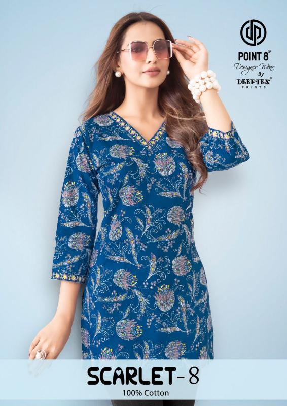 point 8 scarlet VOL 8 Kurti manufacturers in India