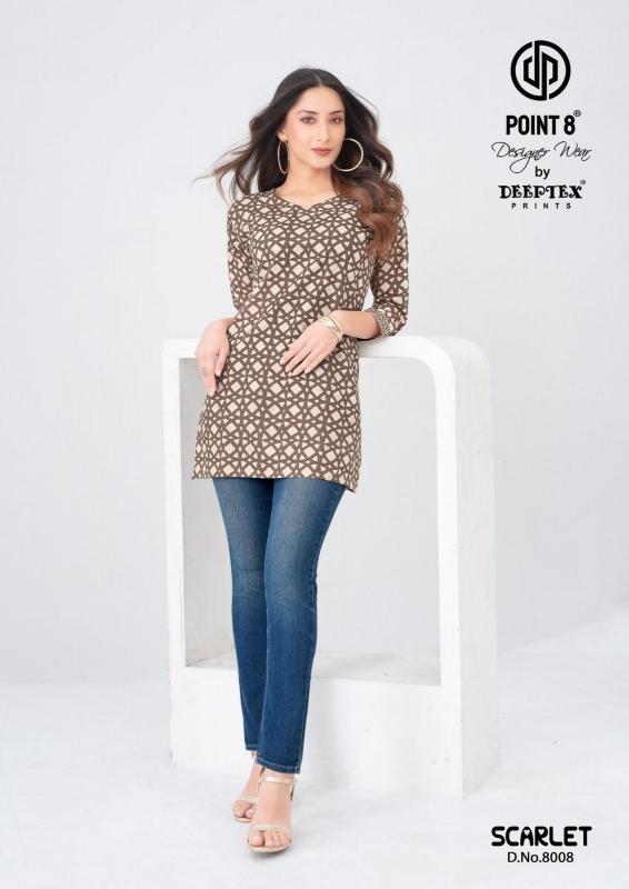 point 8 scarlet VOL 8 Kurti manufacturers in India