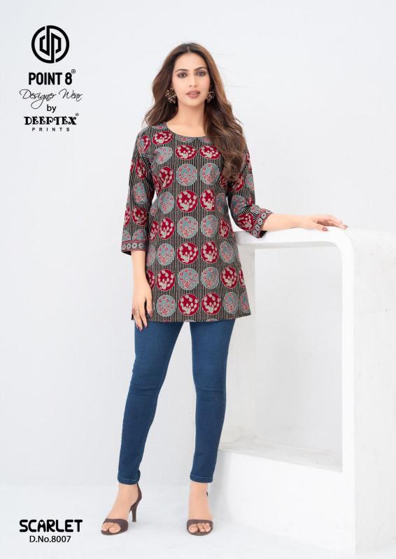 point 8 scarlet VOL 8 Kurti manufacturers in India
