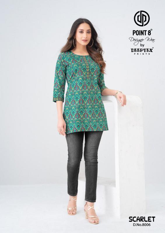 point 8 scarlet VOL 8 Kurti manufacturers in India