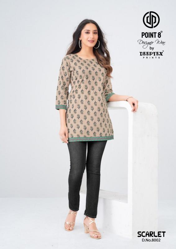 point 8 scarlet VOL 8 Kurti manufacturers in India