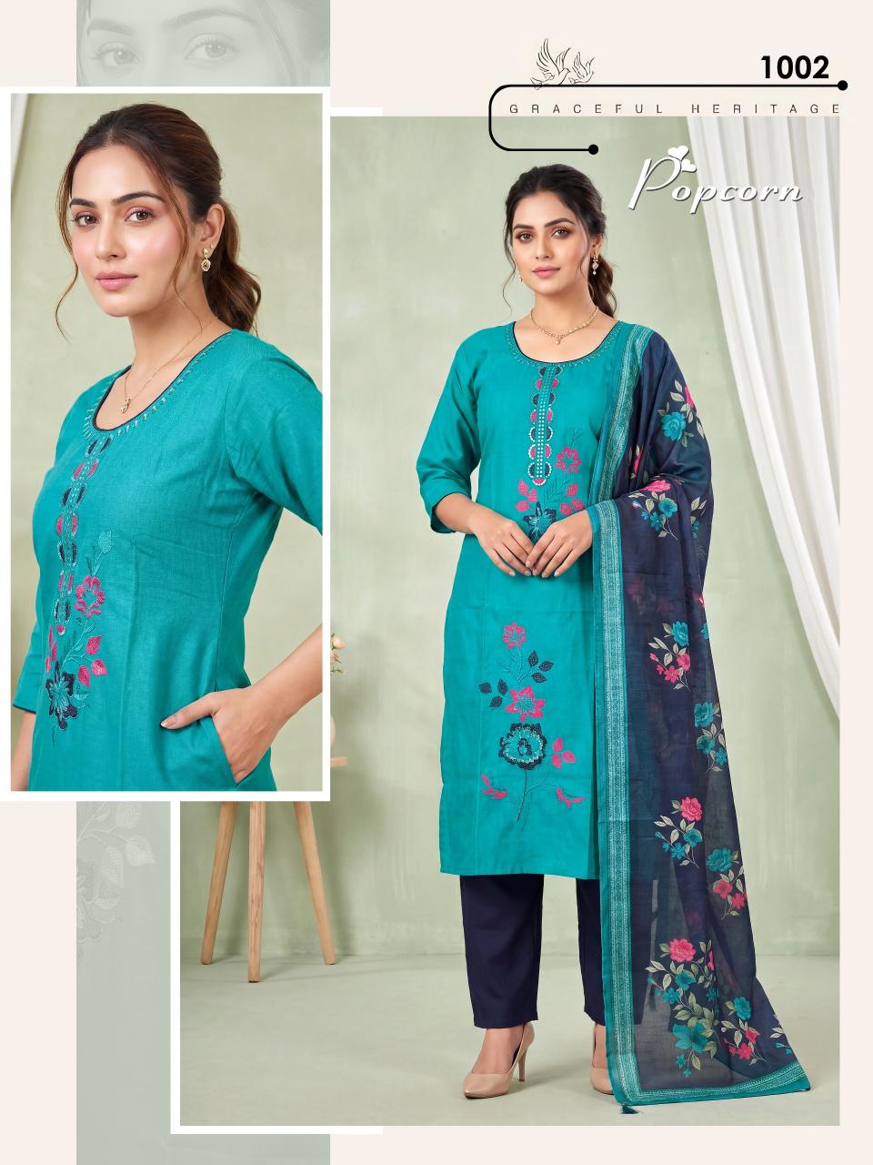 POPCORN Kurti suppliers in Ahmedabad