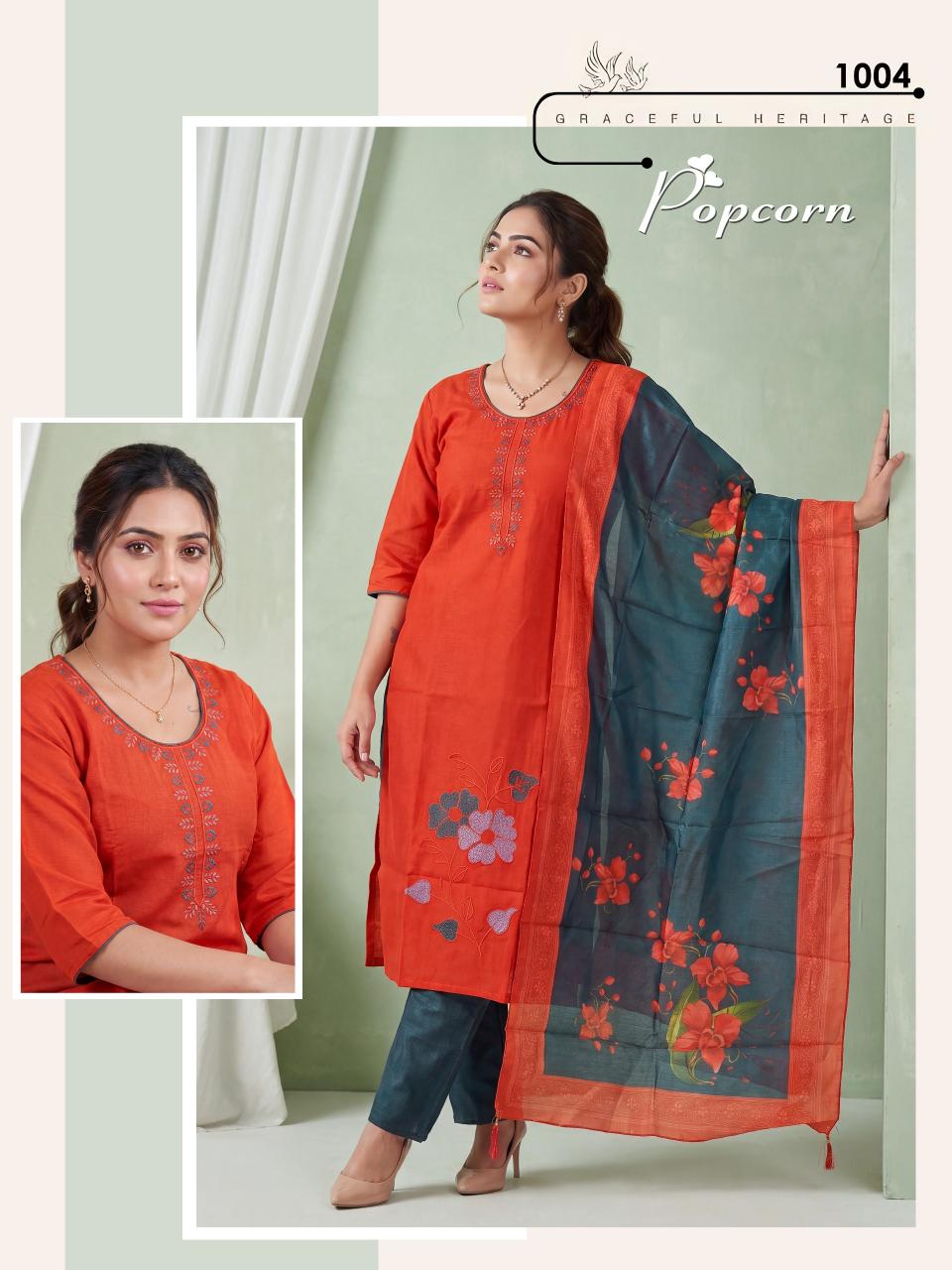 POPCORN Kurti suppliers in Ahmedabad