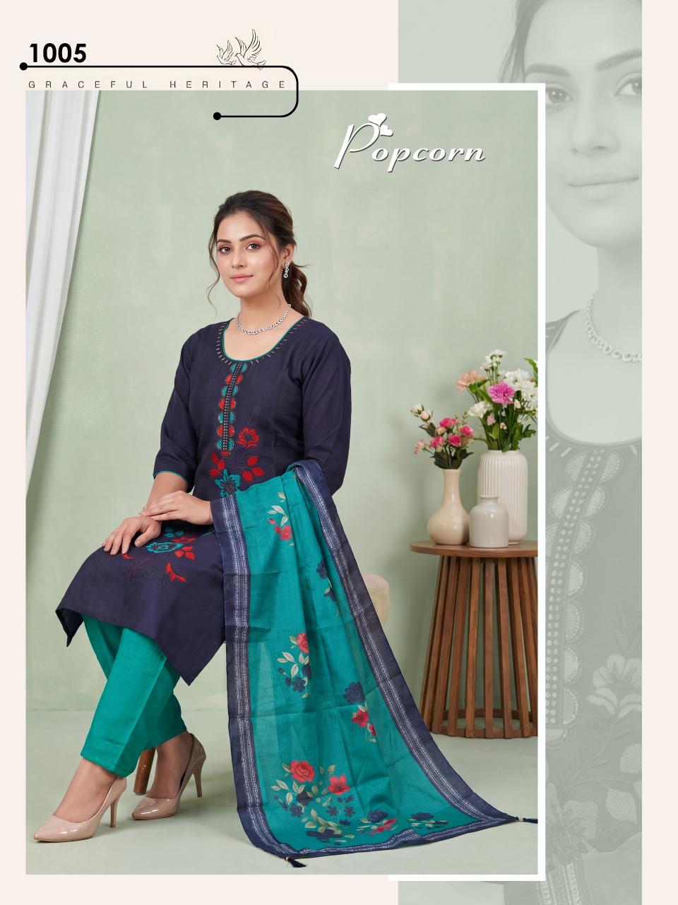 POPCORN Kurti suppliers in Ahmedabad