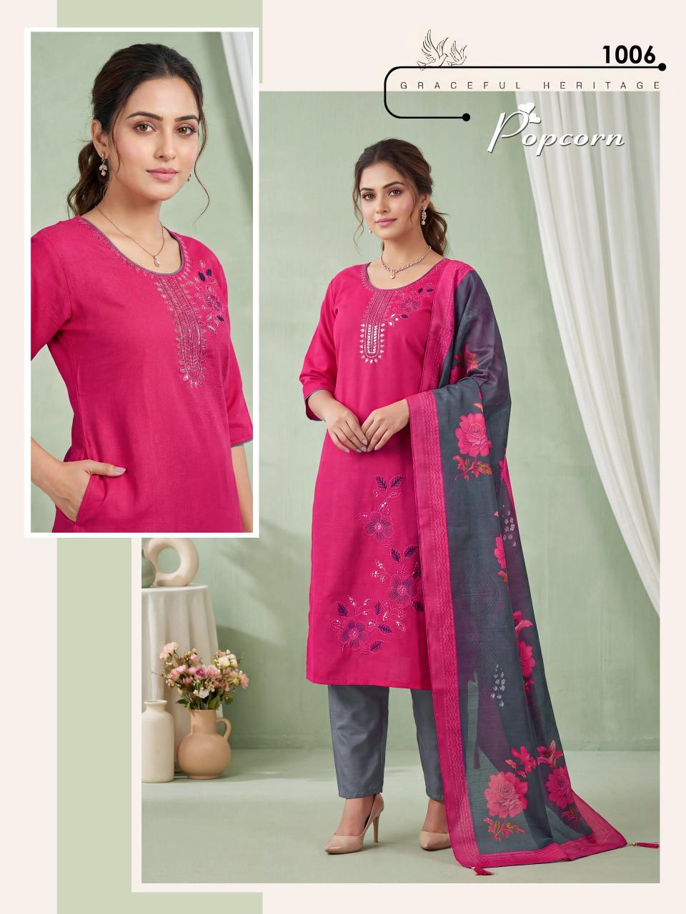POPCORN Kurti suppliers in Ahmedabad