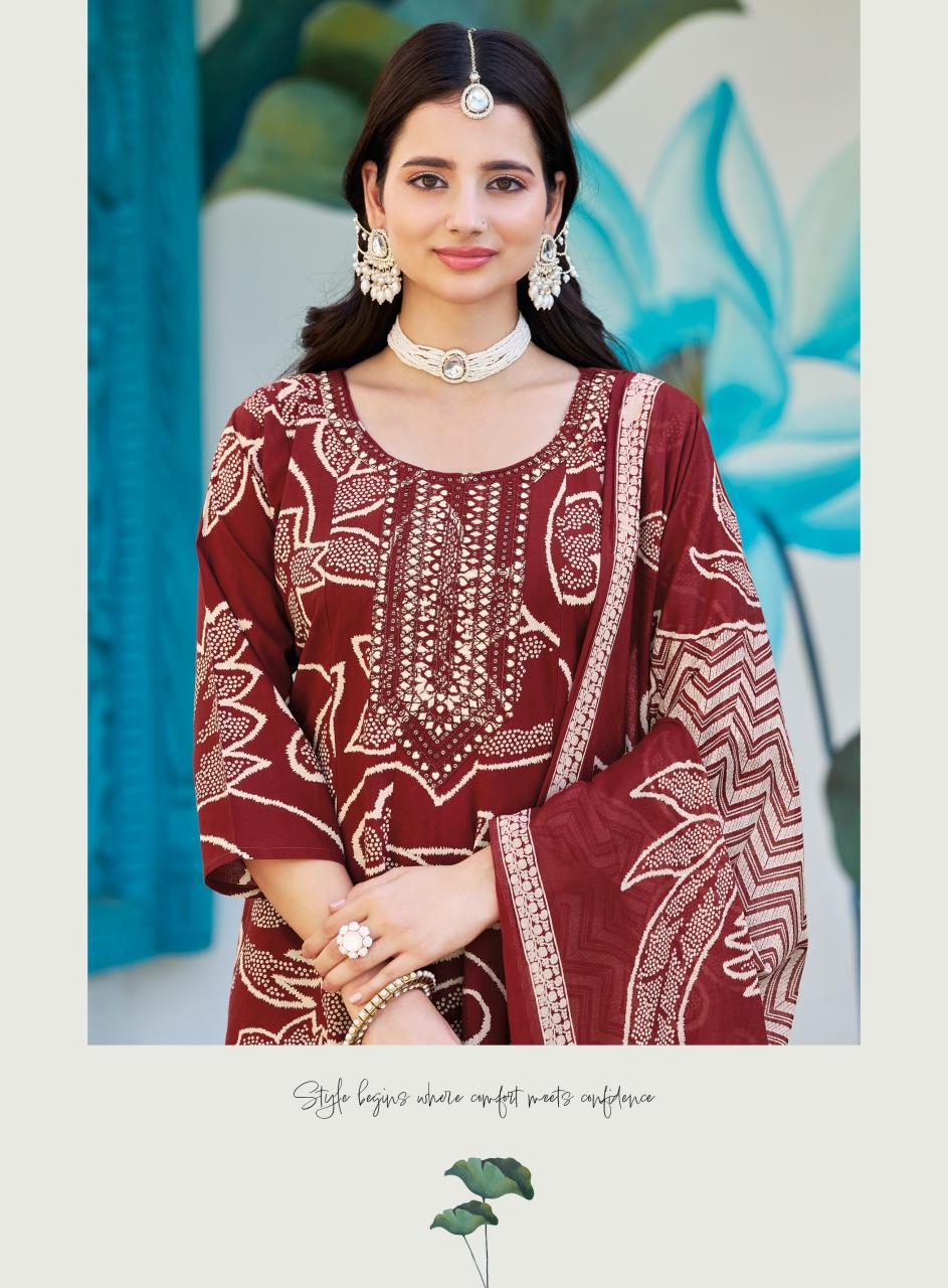 RADHIKA SUMMER GARDEN vol 2 Wholesale kurti suppliers in Kolkata