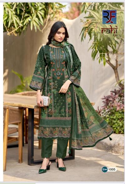 Rahi Fab Red Orchid Vol- 1 – Pakistani Kurti Pant With Dupatta - Wholesale Catalog